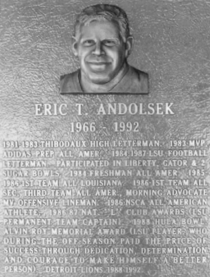 In Memory of Eric T. Andolsek (1966-1992)
